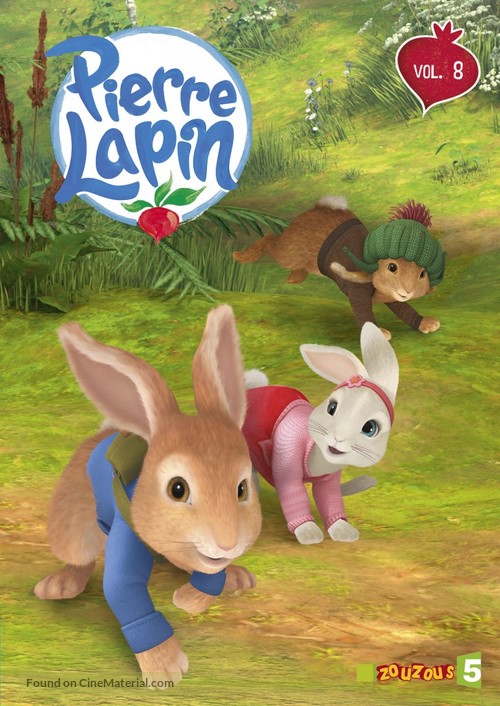 &quot;Peter Rabbit&quot; - French DVD movie cover
