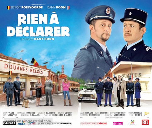 Rien &agrave; d&eacute;clarer - French Movie Poster