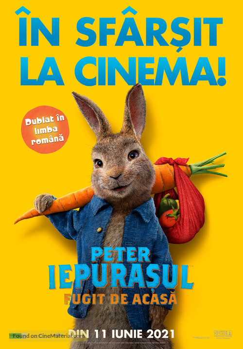 Peter Rabbit 2: The Runaway - Romanian Movie Poster