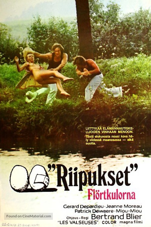 Les valseuses - Finnish Movie Poster