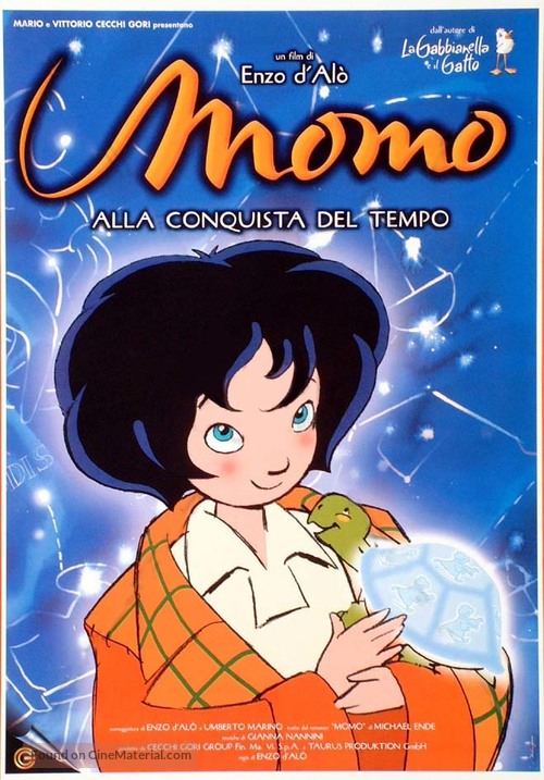 Momo alla conquista del tempo - Italian Movie Poster