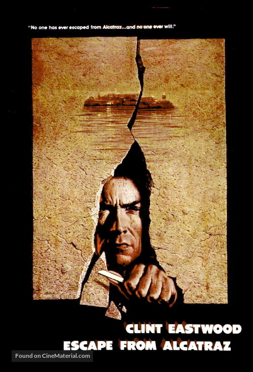 Escape From Alcatraz - DVD movie cover