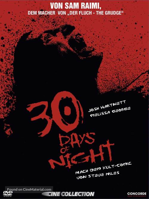 30 Days of Night - German DVD movie cover