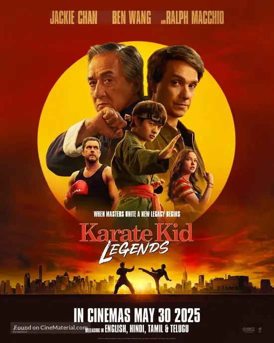 Karate Kid: Legends - Indian Movie Poster