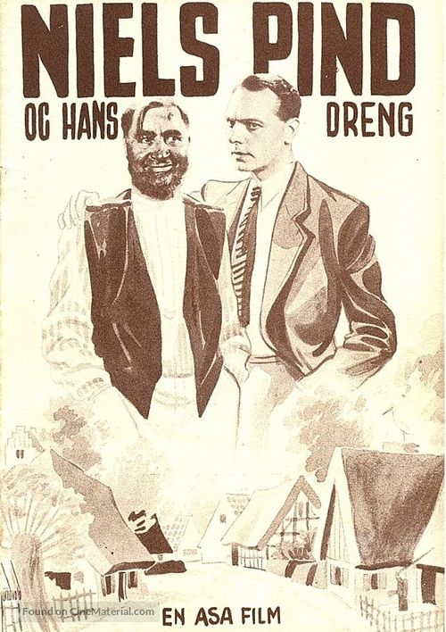 Niels Pind og hans dreng - Danish Movie Poster