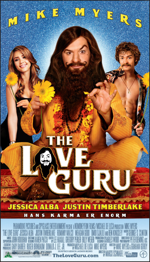 The Love Guru - Danish Movie Poster