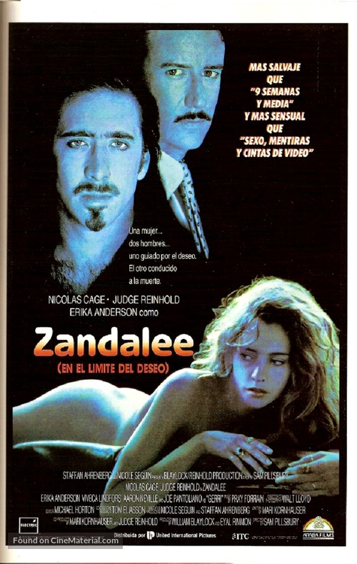 Zandalee - Spanish Movie Cover