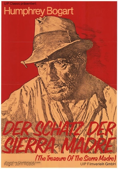 The Treasure of the Sierra Madre - German Movie Poster