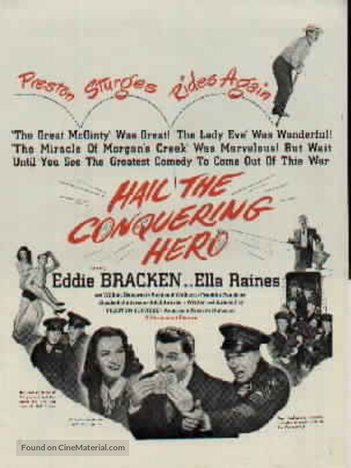 Hail the Conquering Hero - Movie Poster