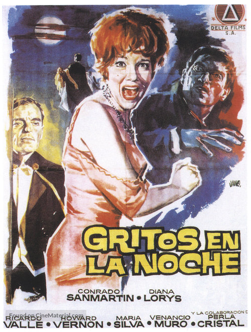 Gritos en la noche - Spanish Movie Poster