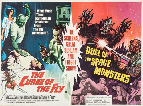 Curse of the Fly - British Combo movie poster