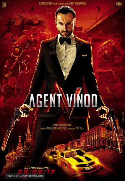 Agent Vinod - Indian Movie Poster