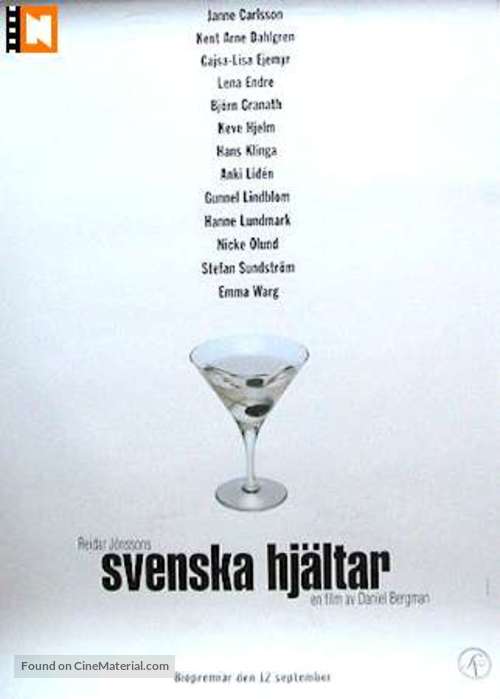 Svenska hj&auml;ltar - Swedish DVD movie cover