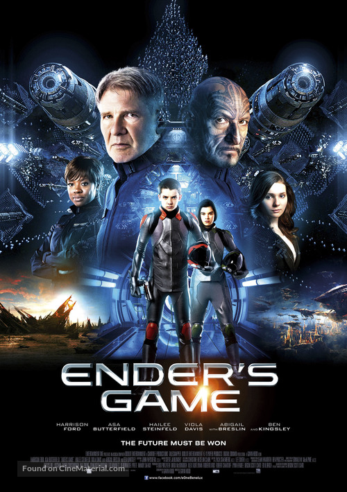 Ender&#039;s Game - Belgian Movie Poster