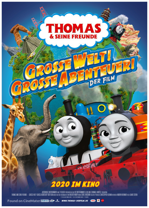 Thomas &amp; Friends: Big World! Big Adventures! The Movie - German Movie Poster