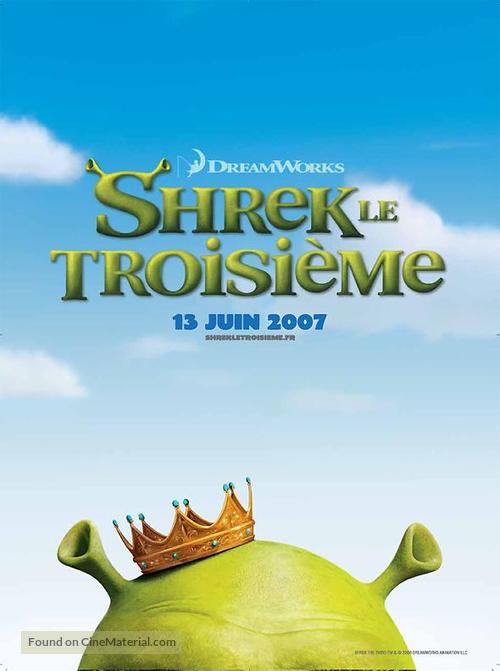 Shrek the Third - French poster