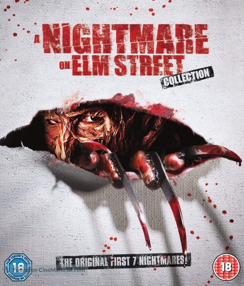 A Nightmare On Elm Street - British Blu-Ray movie cover