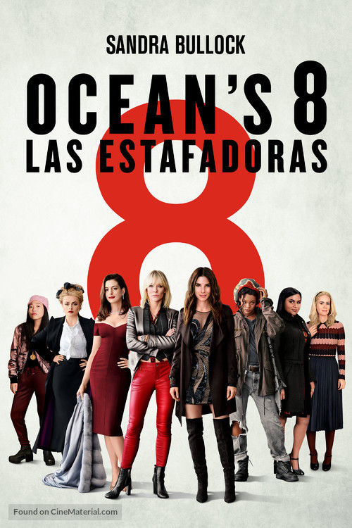 Ocean&#039;s 8 - Argentinian Movie Cover