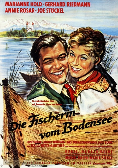 Die Fischerin vom Bodensee - German Movie Poster