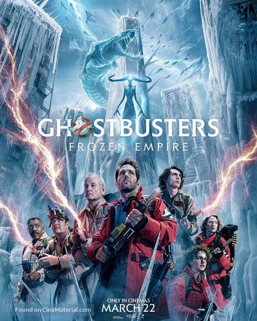 Ghostbusters: Frozen Empire - British Movie Poster