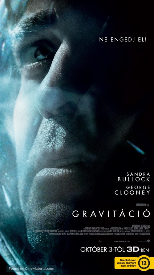 Gravity - Hungarian Movie Poster