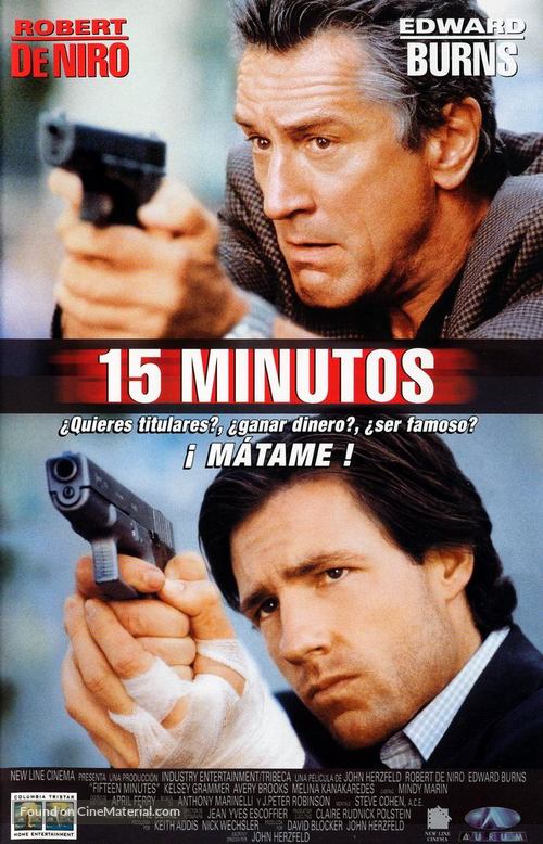 15 Minutes - Spanish Movie Cover