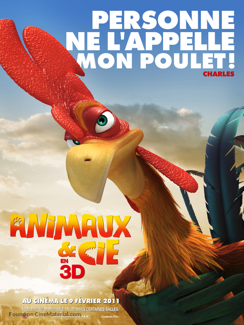 Konferenz der Tiere - French Movie Poster