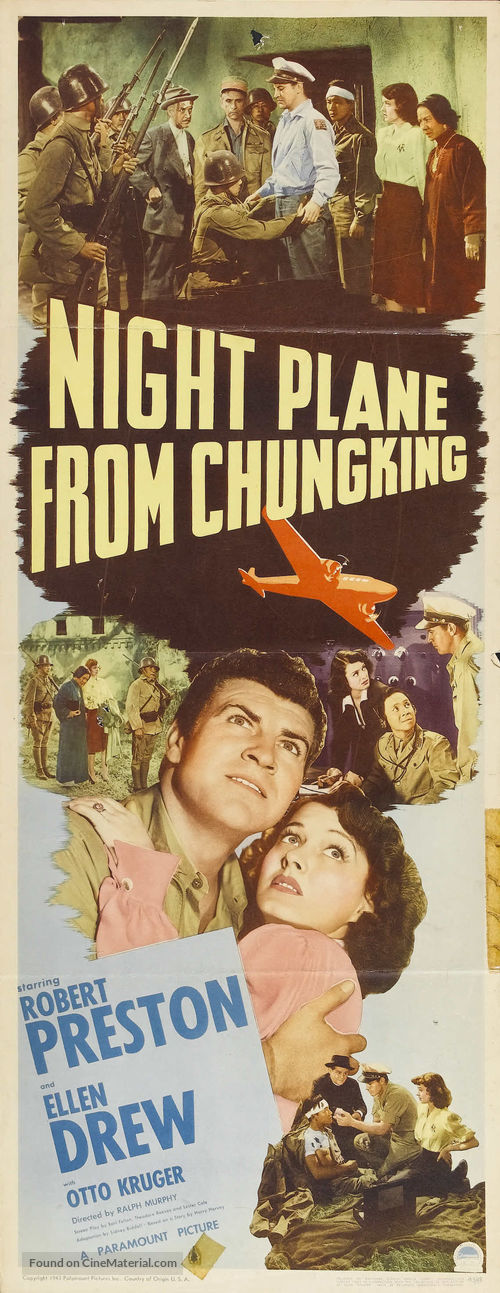 Night Plane from Chungking - Movie Poster