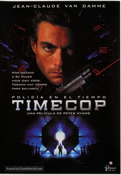 Timecop - Spanish Movie Cover