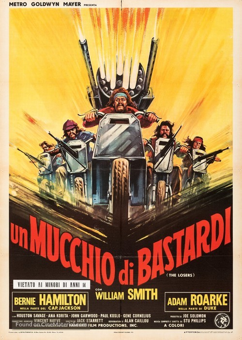 The Losers - Italian Movie Poster