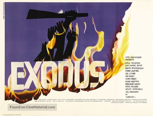 Exodus - British Movie Poster