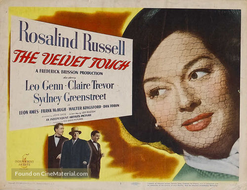 The Velvet Touch - Movie Poster