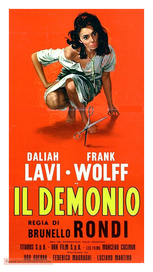 Il demonio - Italian Movie Poster