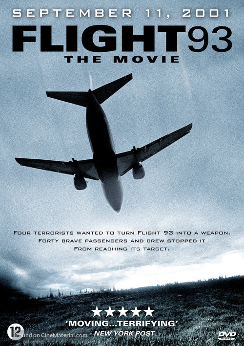 Flight 93 - Dutch DVD movie cover