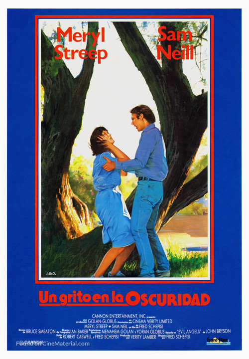 A Cry in the Dark - Spanish Movie Poster