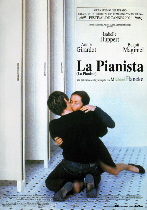 La pianiste - Spanish Movie Poster