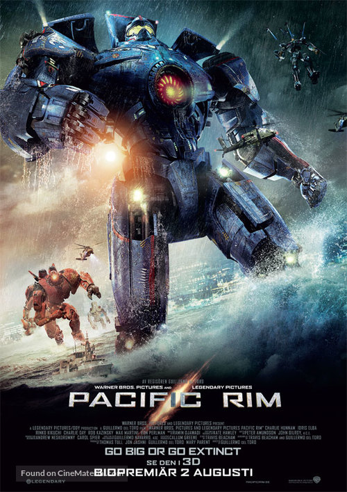 Pacific Rim - Swedish Movie Poster