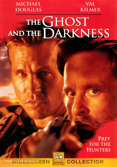 The Ghost And The Darkness - DVD movie cover