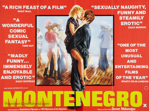 Montenegro - British Movie Poster