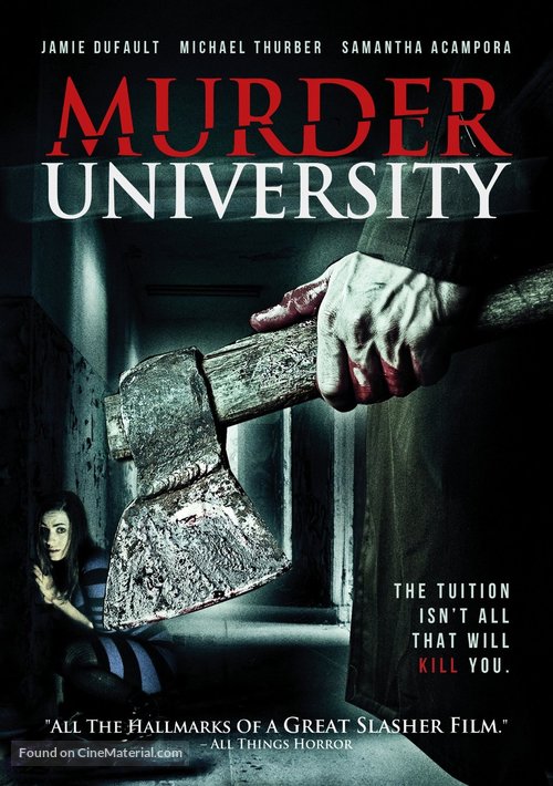 Murder University - DVD movie cover