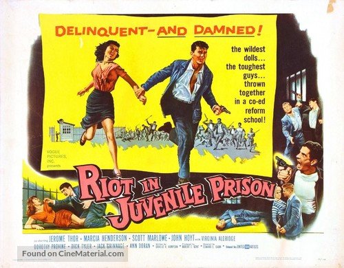 Riot in Juvenile Prison - Movie Poster
