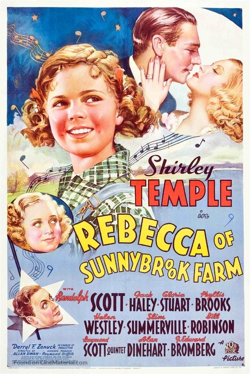 Rebecca of Sunnybrook Farm - Movie Poster