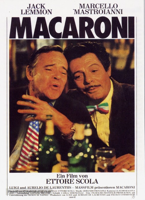 Maccheroni - German Movie Poster