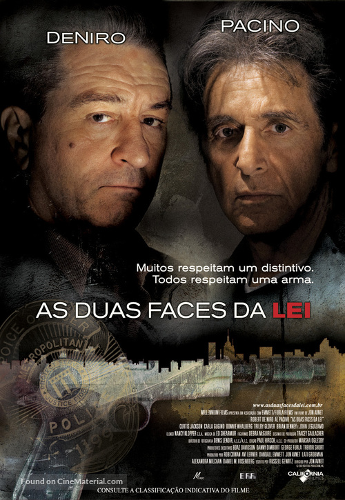 Righteous Kill - Brazilian Movie Poster