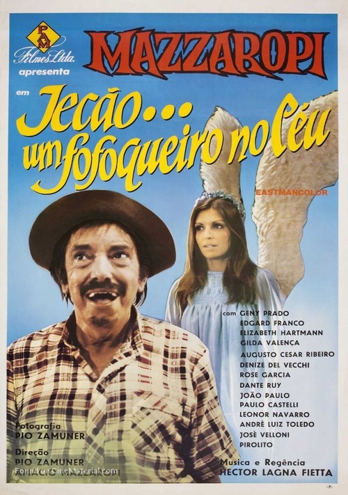 Jec&atilde;o... Um Fofoqueiro no C&eacute;u - Brazilian Movie Poster