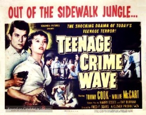 Teen-Age Crime Wave - Movie Poster
