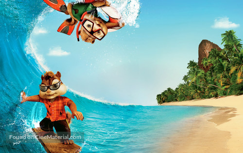 Alvin and the Chipmunks: Chipwrecked - Key art