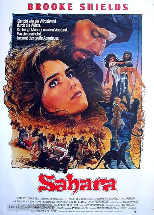 Sahara - German Movie Poster