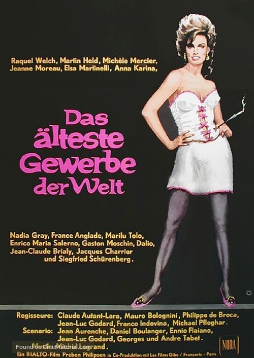 Le plus vieux m&egrave;tier du monde - German Movie Poster