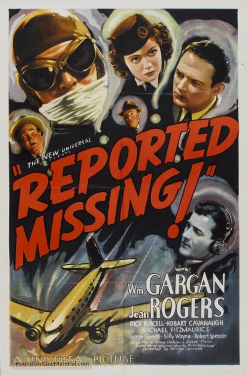 Reported Missing - Movie Poster